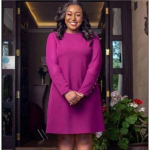 Ladies Official Shift Dress-purple