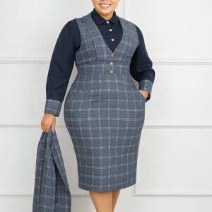 Eiegant official dress with coat