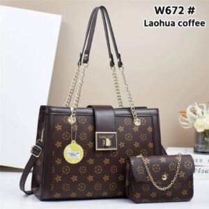 2 in 1 Chain Handle HANDBAG