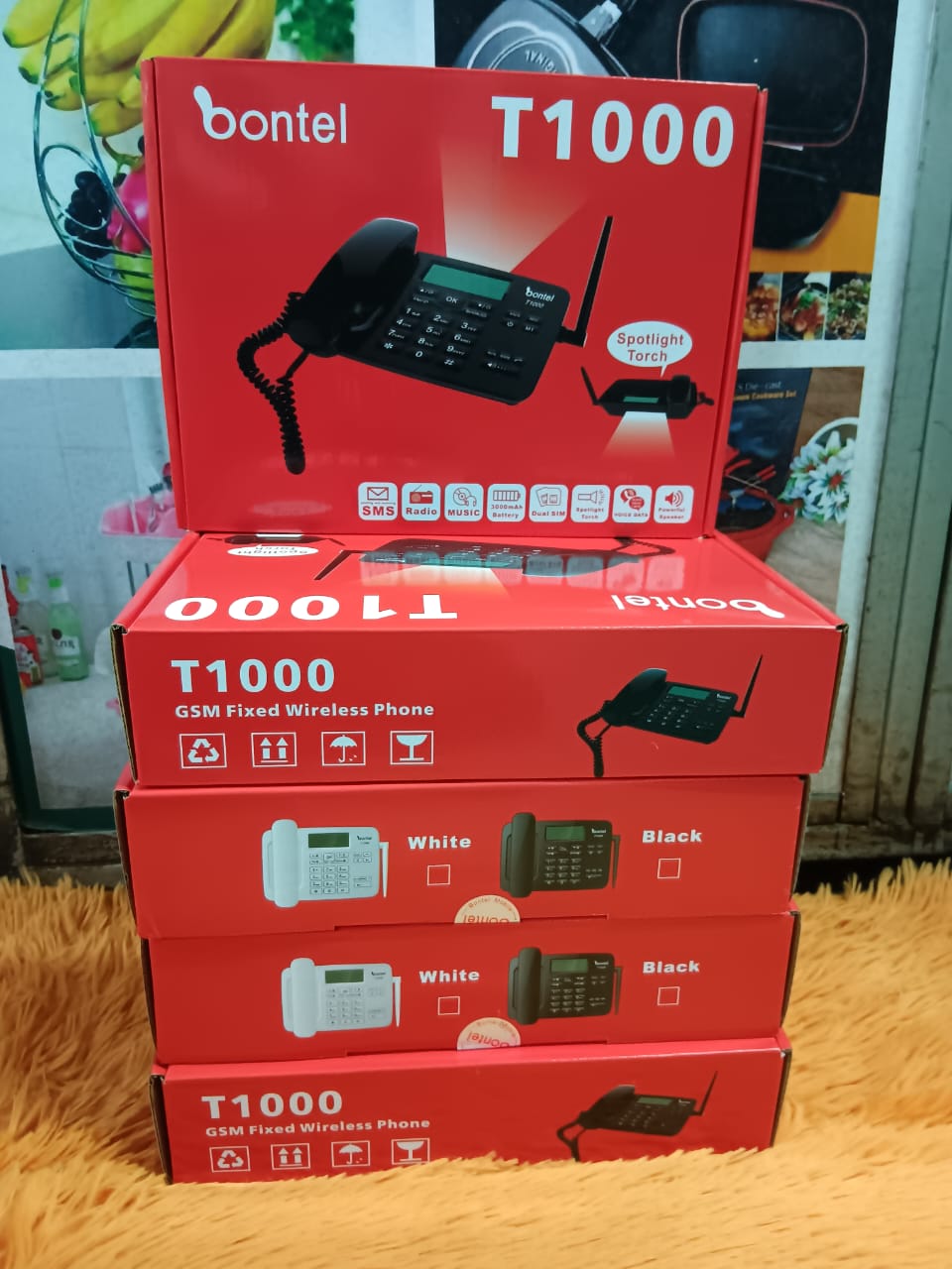 Bonitel T1000 Wireless Home/Office Phone - Image 4
