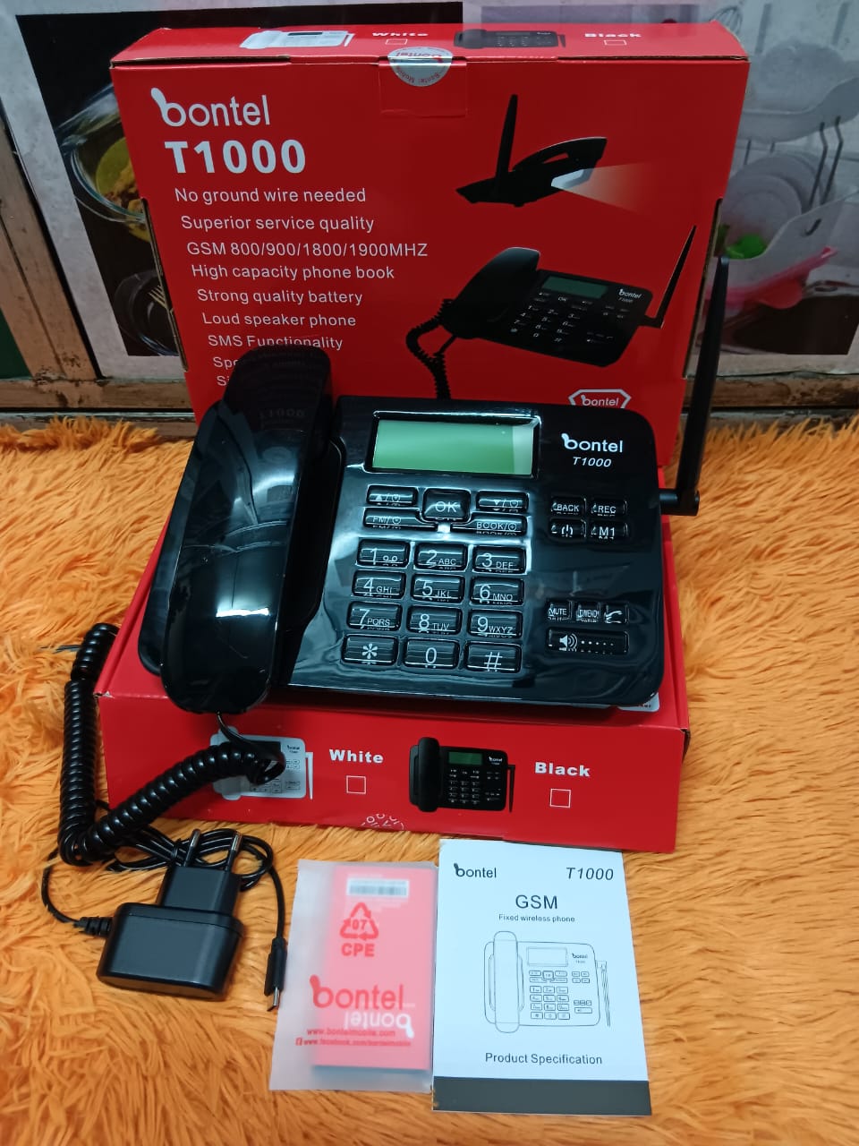 Bonitel T1000 Wireless Home/Office Phone