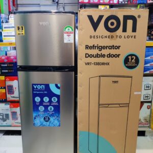 Von 138Litres Double Door Fridge