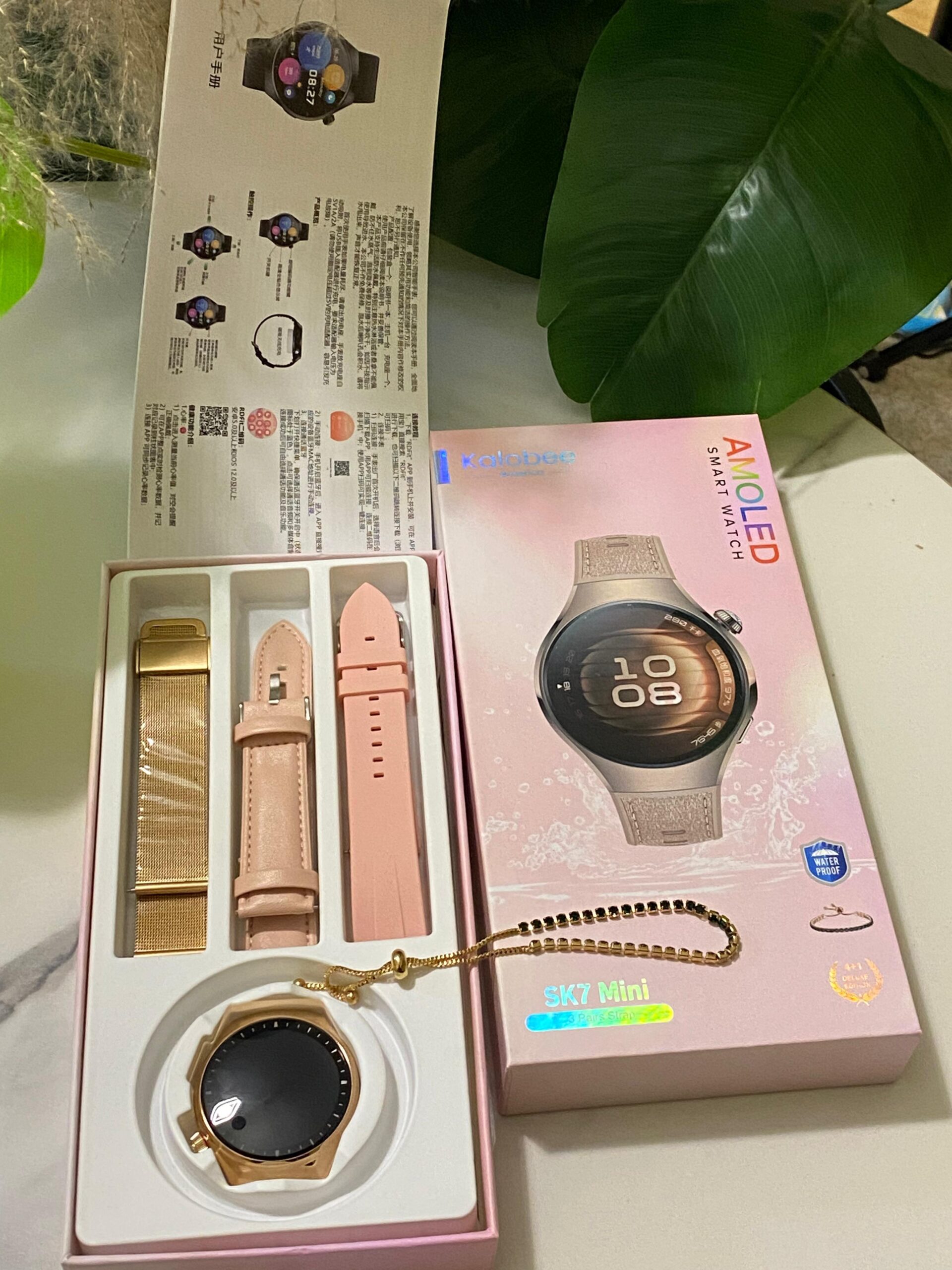 SMART WATCH KALOBEE SK7 MINI 3 PAIRS