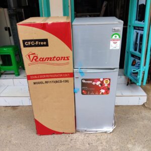 Ramtons  Double Door Fridge 128Litres RF173