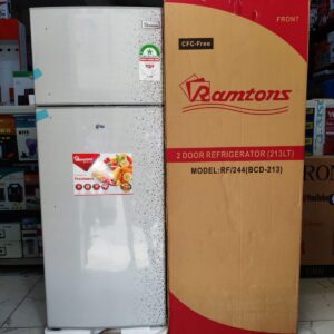 Ramtons Double Door Fridge 213Litres RF244