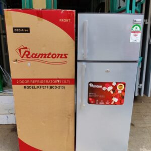 Ramtons Fridge Double door with 213Litres RF217