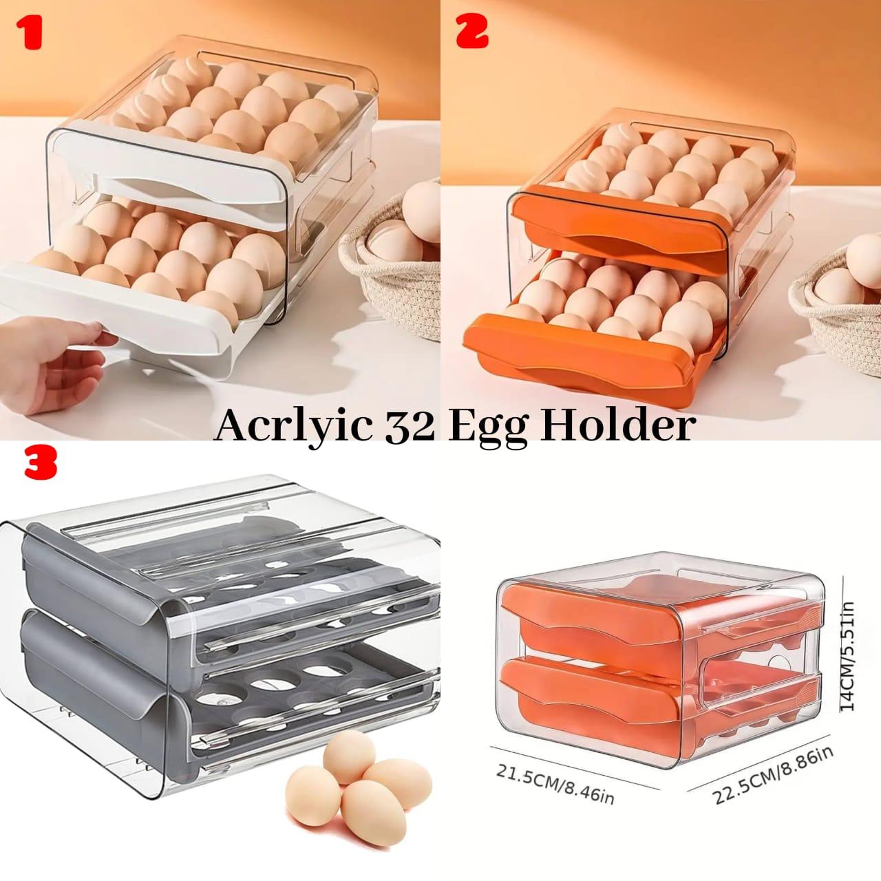 32EGGS ACRYLIC HOLDER
