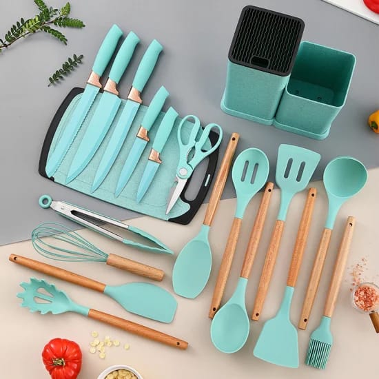 19-piece Executive Silicone Spoon / Utensil Set - Image 3