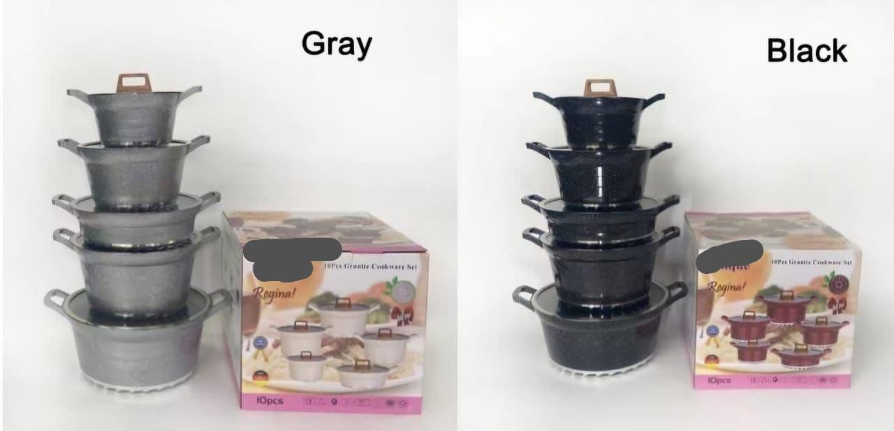 Bosch 11pc Cookware with Silicone lid covers - Image 2