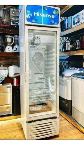 Hisense 222 litre showcase fridge