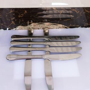 Heavy gauge stainless steel butter knives  Per Set of 6 pieces
