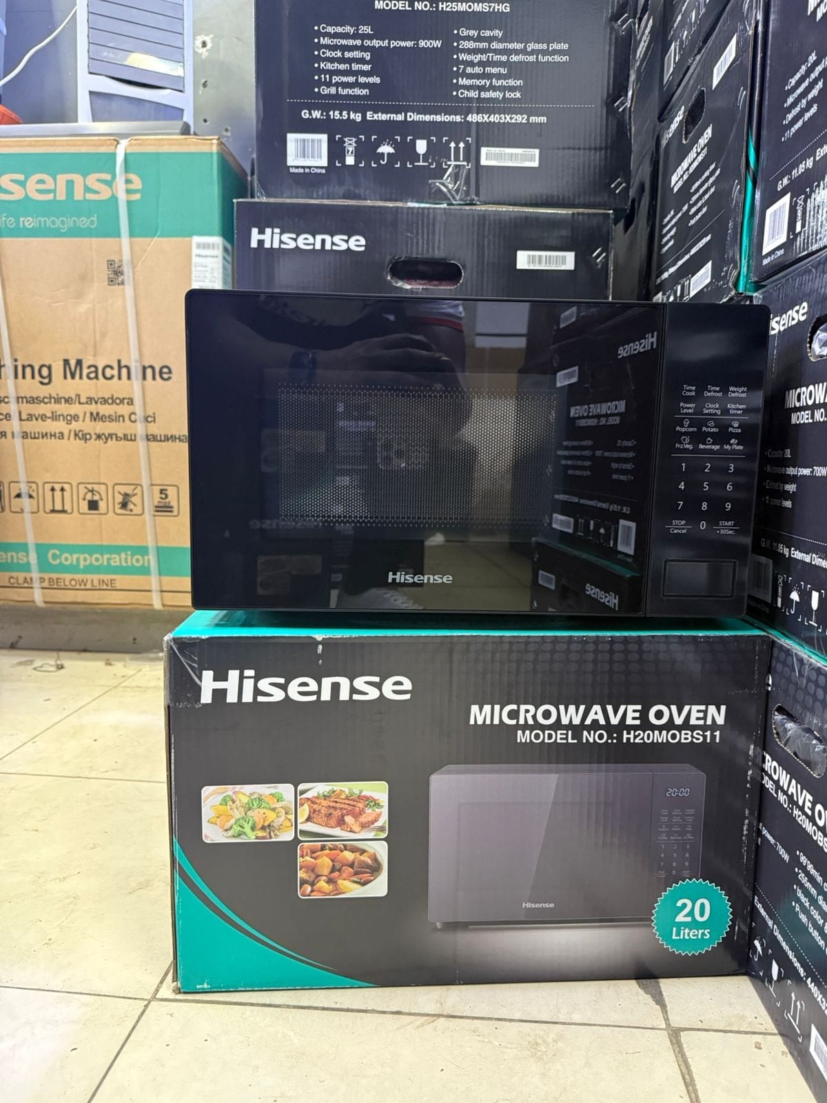 Hisense 20L dIgital microwave